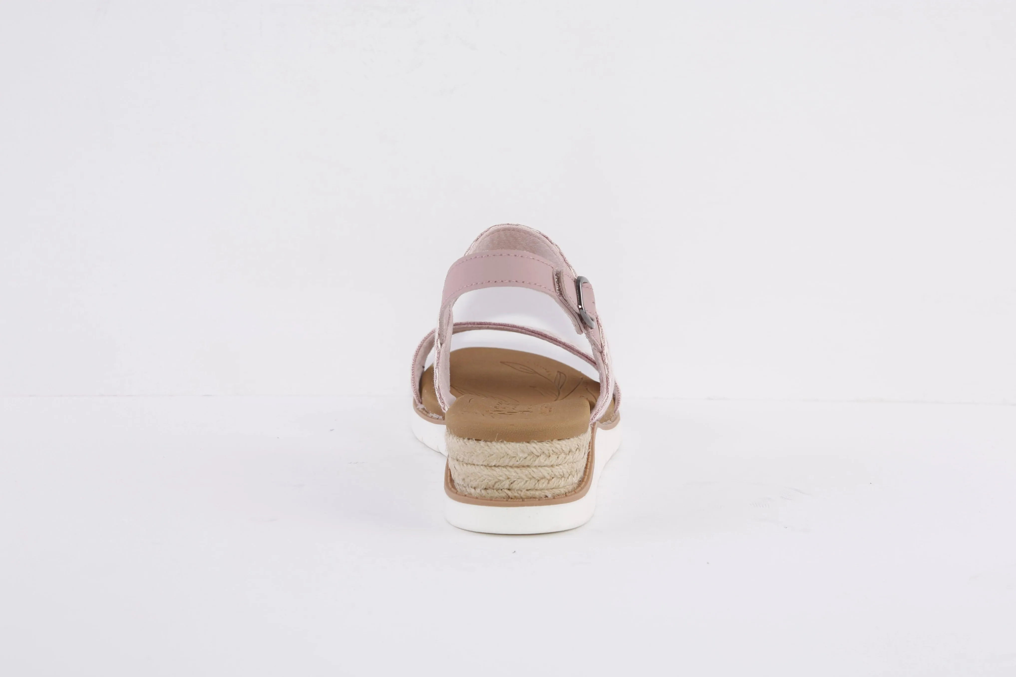 SKECHERS - 114003 BOBS BEACH KISS-OCEAN RUSH LOW WEDGE SANDAL - PINK