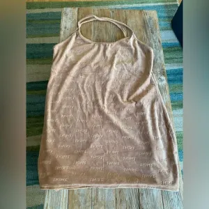 Skims Tan Dress Velvet