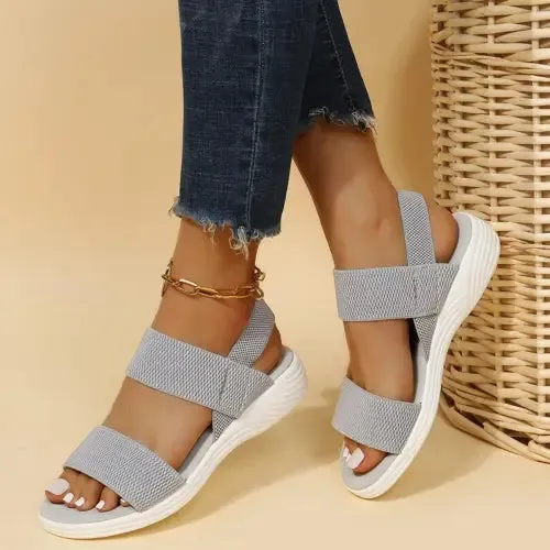 Sleek Rubber Sandals