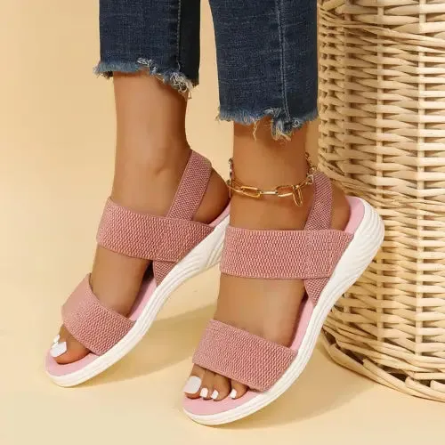 Sleek Rubber Sandals