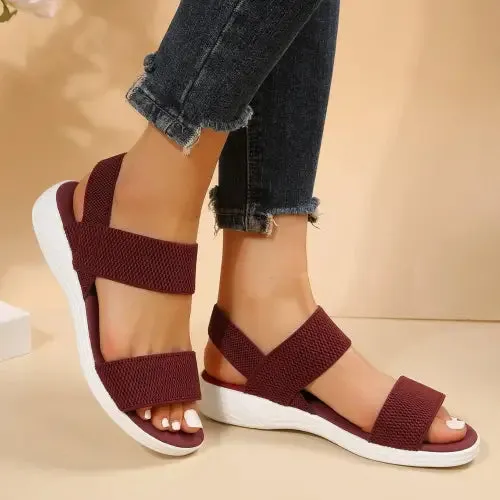 Sleek Rubber Sandals