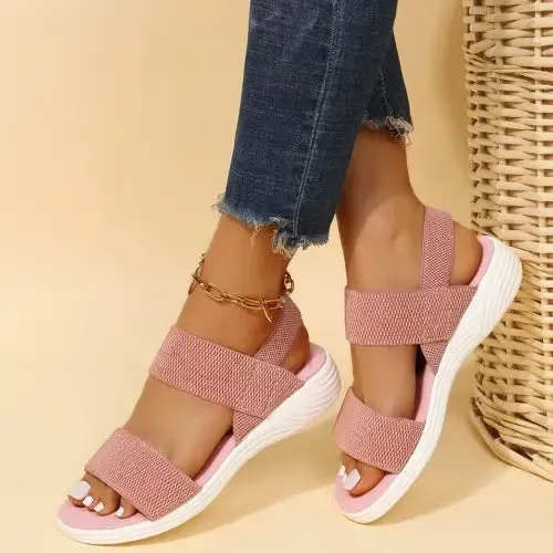 Sleek Rubber Sandals