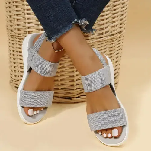 Sleek Rubber Sandals