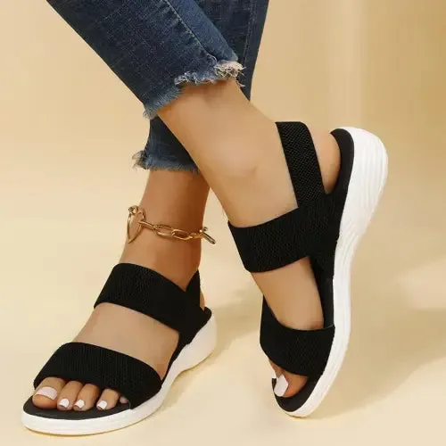 Sleek Rubber Sandals