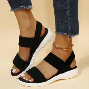 Sleek Rubber Sandals