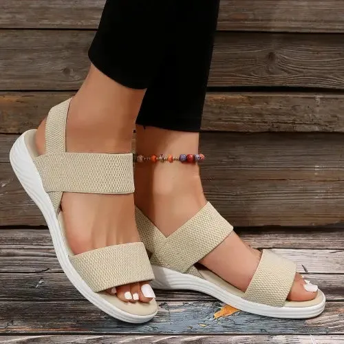 Sleek Rubber Sandals