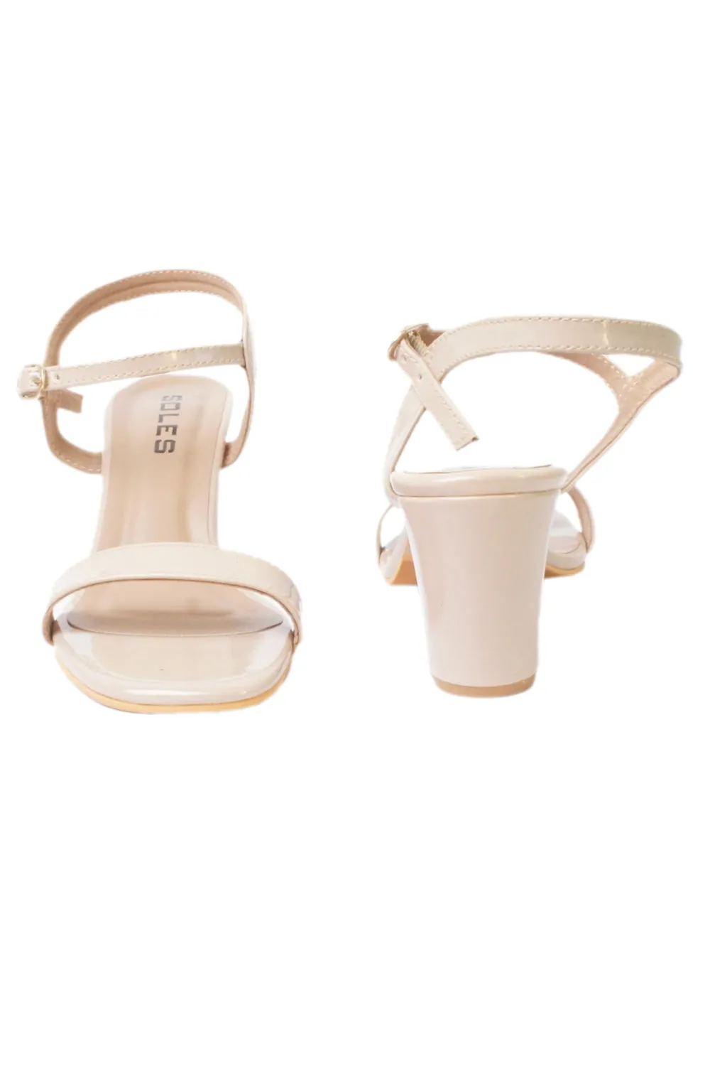SOLES Women  Beige Heels
