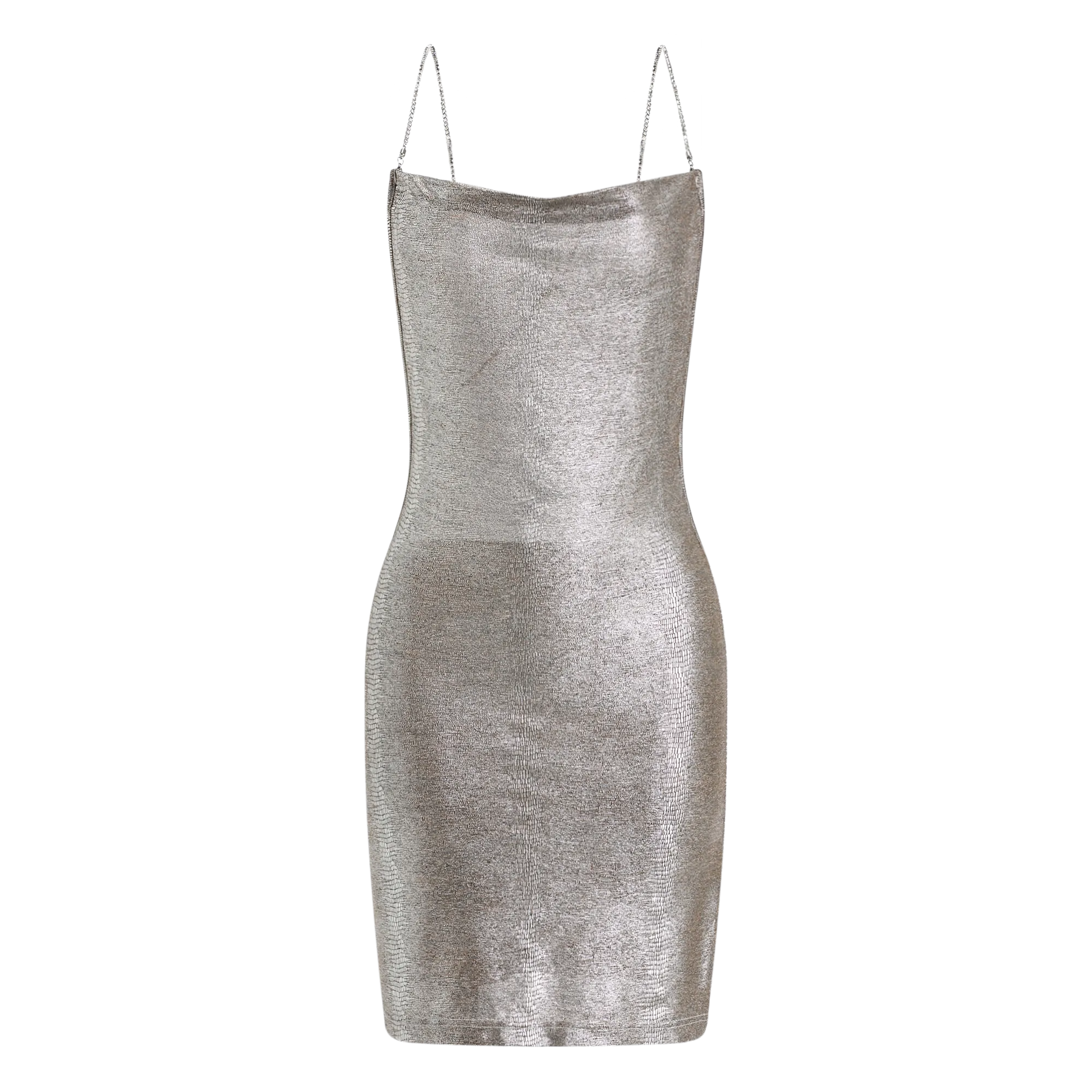 Sparkle and Shine Slip Dress with Sleek Silhouette