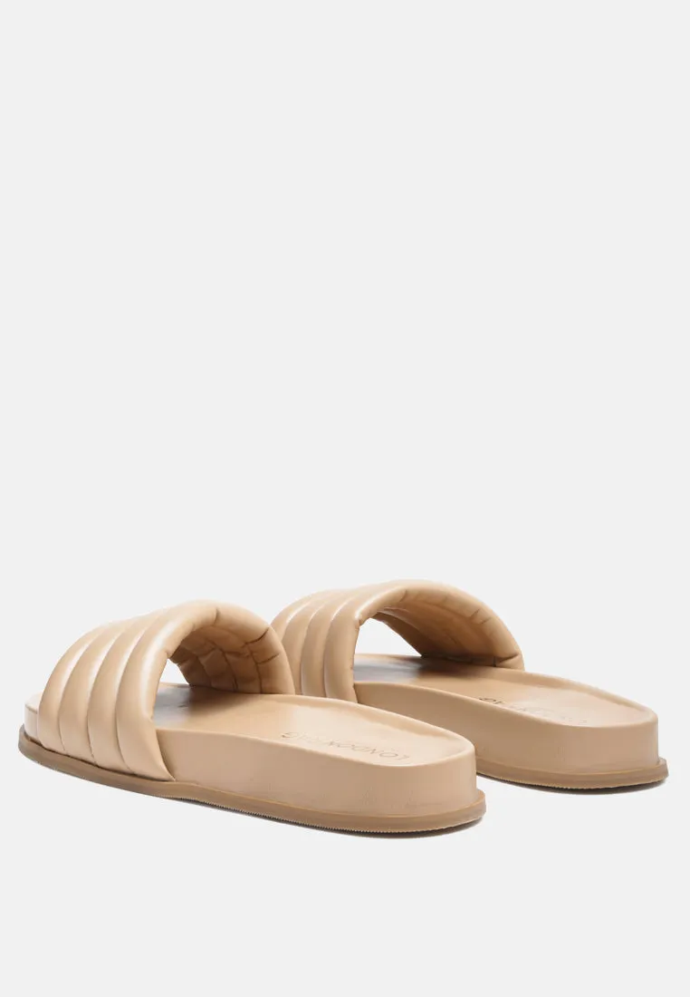 Sponge Quilted Pool Slides By Ruw