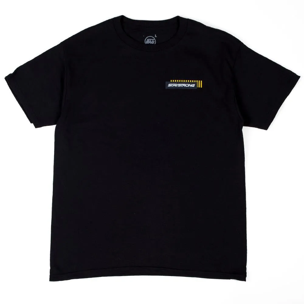 Stay Strong Block Youth T-Shirt - Black