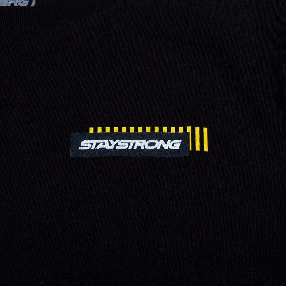 Stay Strong Block Youth T-Shirt - Black