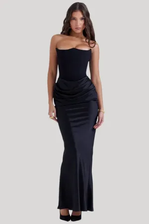 Strapless Bodycon Maxi Dress | Elegant | Sleek & Glamorous