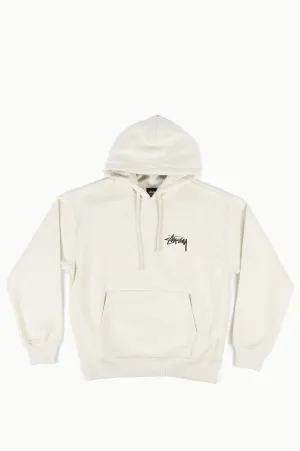 STUSSY 8 BALL FADE HOOD PUTTY