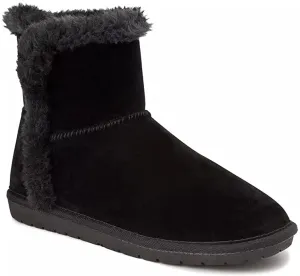 Sugar Women's Polly Fuzzy Winter Booties Women's Shoes, Black, Size 7.0