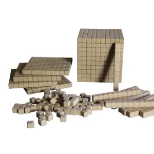 Teachables Eco-Wood Base Ten Set - 121 pc
