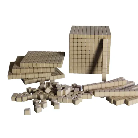 Teachables Eco-Wood Base Ten Set - 121 pc