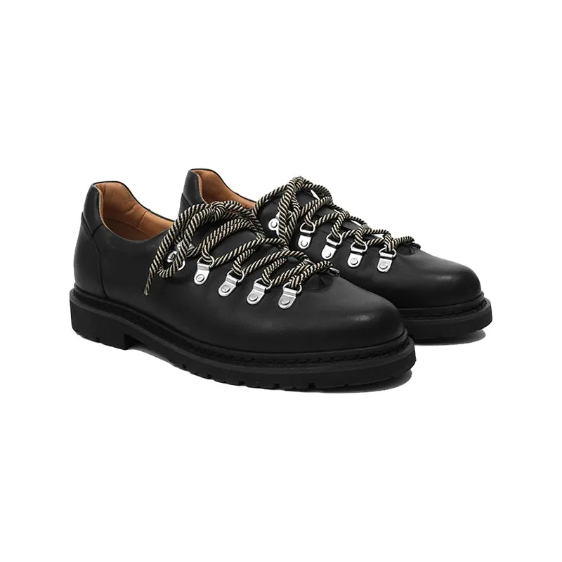 Textured Lace-up Shoes