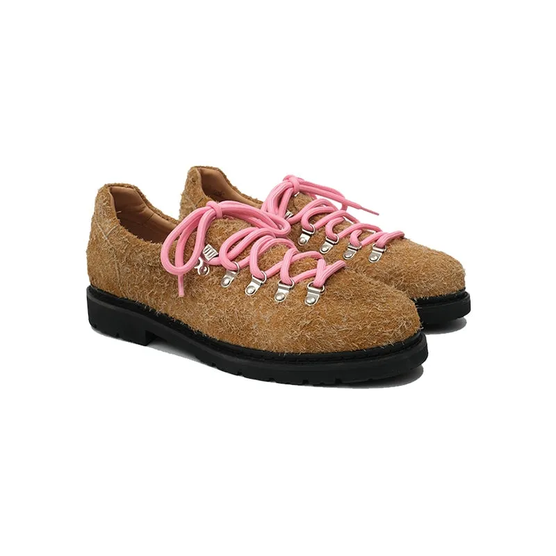 Textured Lace-up Shoes