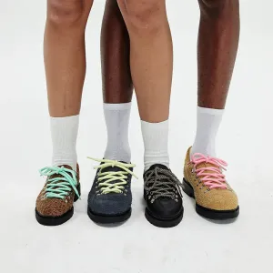 Textured Lace-up Shoes