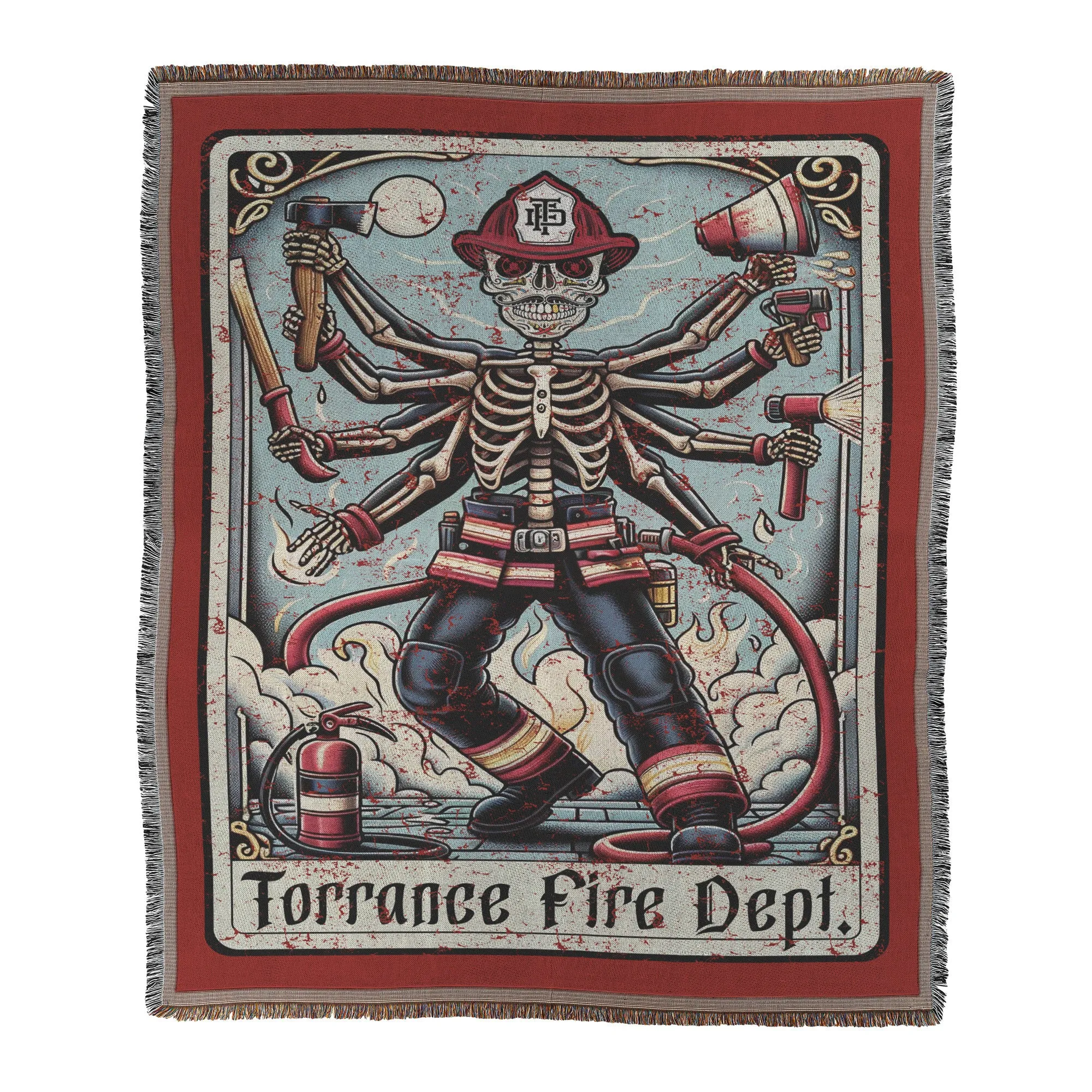 TFD Gold Tooth Woven Blanket