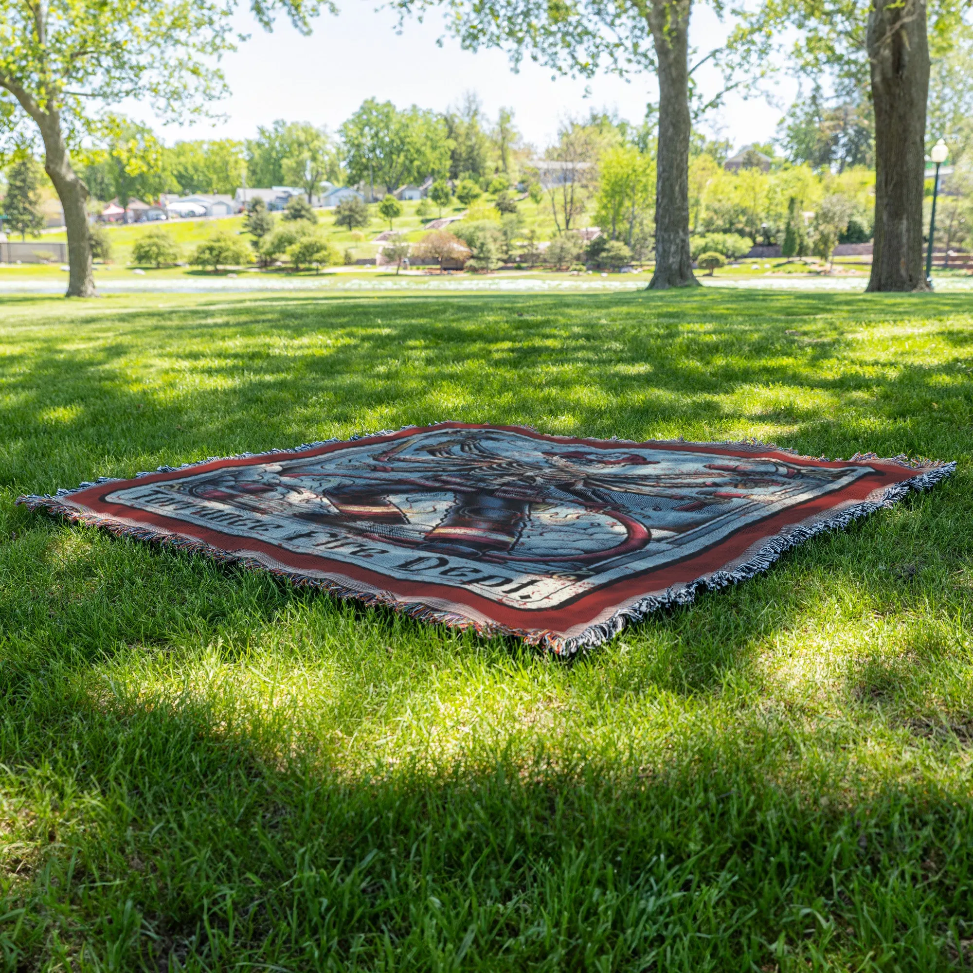 TFD Gold Tooth Woven Blanket