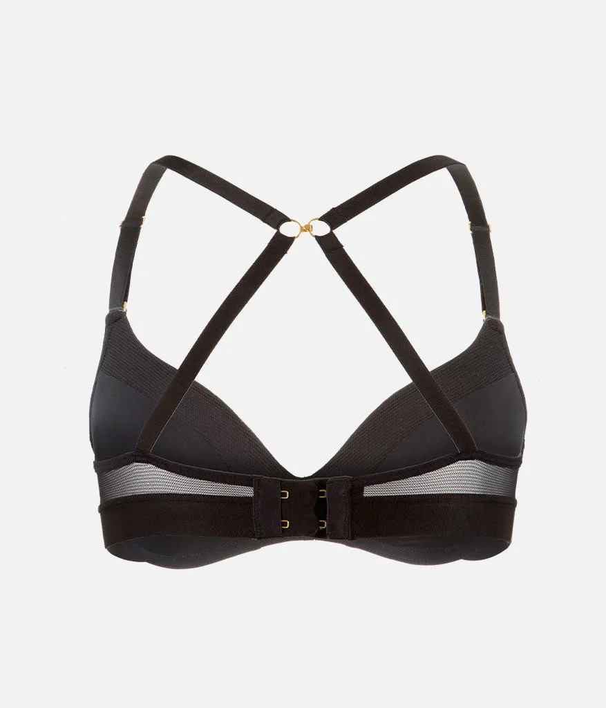 The No-Wire Push-Up: Jet Black