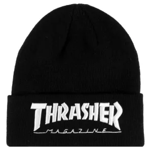 Thrasher Embroidered Logo Beanie Black