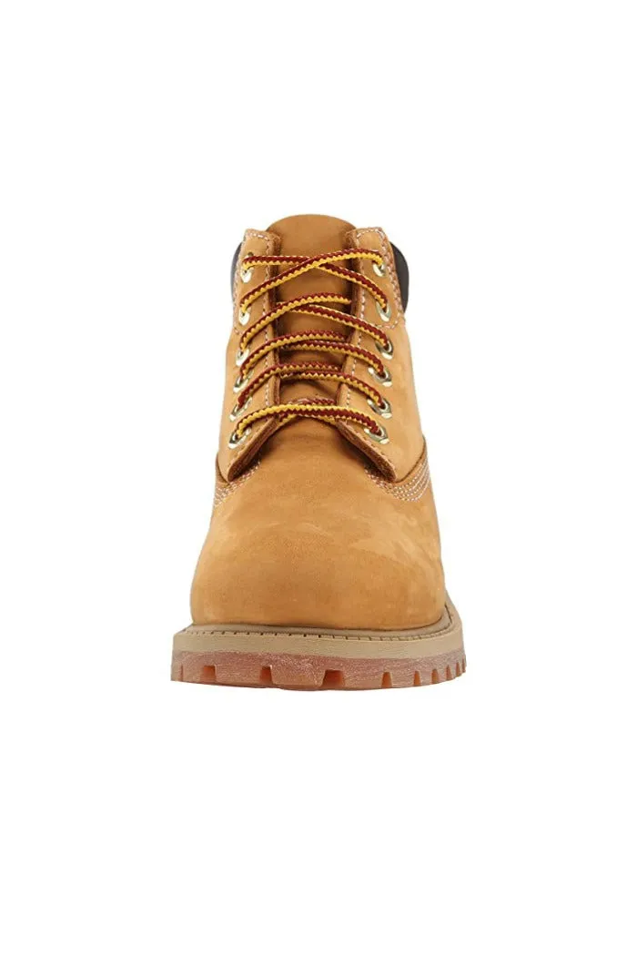 TIMBERLAND JUNIORS 6 INCH CLASSIC BOOT IN WHEAT- WIDE WIDTH