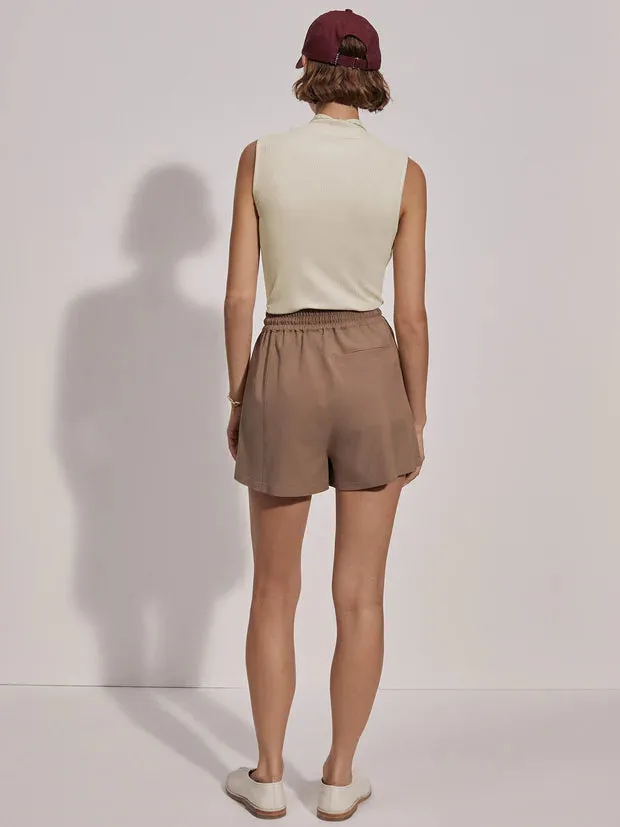 Varley | Barket Woven Short {Taupe Stone}