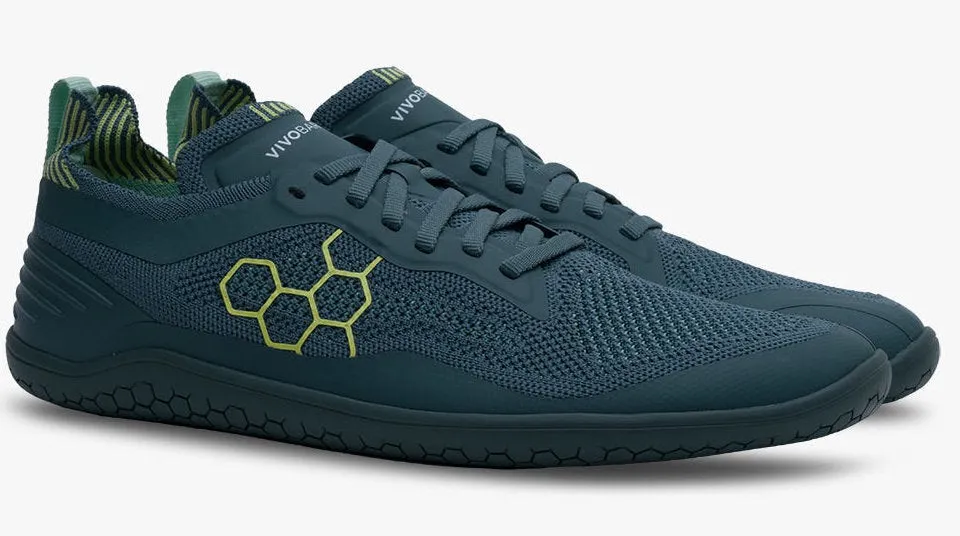 Vivobarefoot Men's Geo Racer Knit Balsam Green