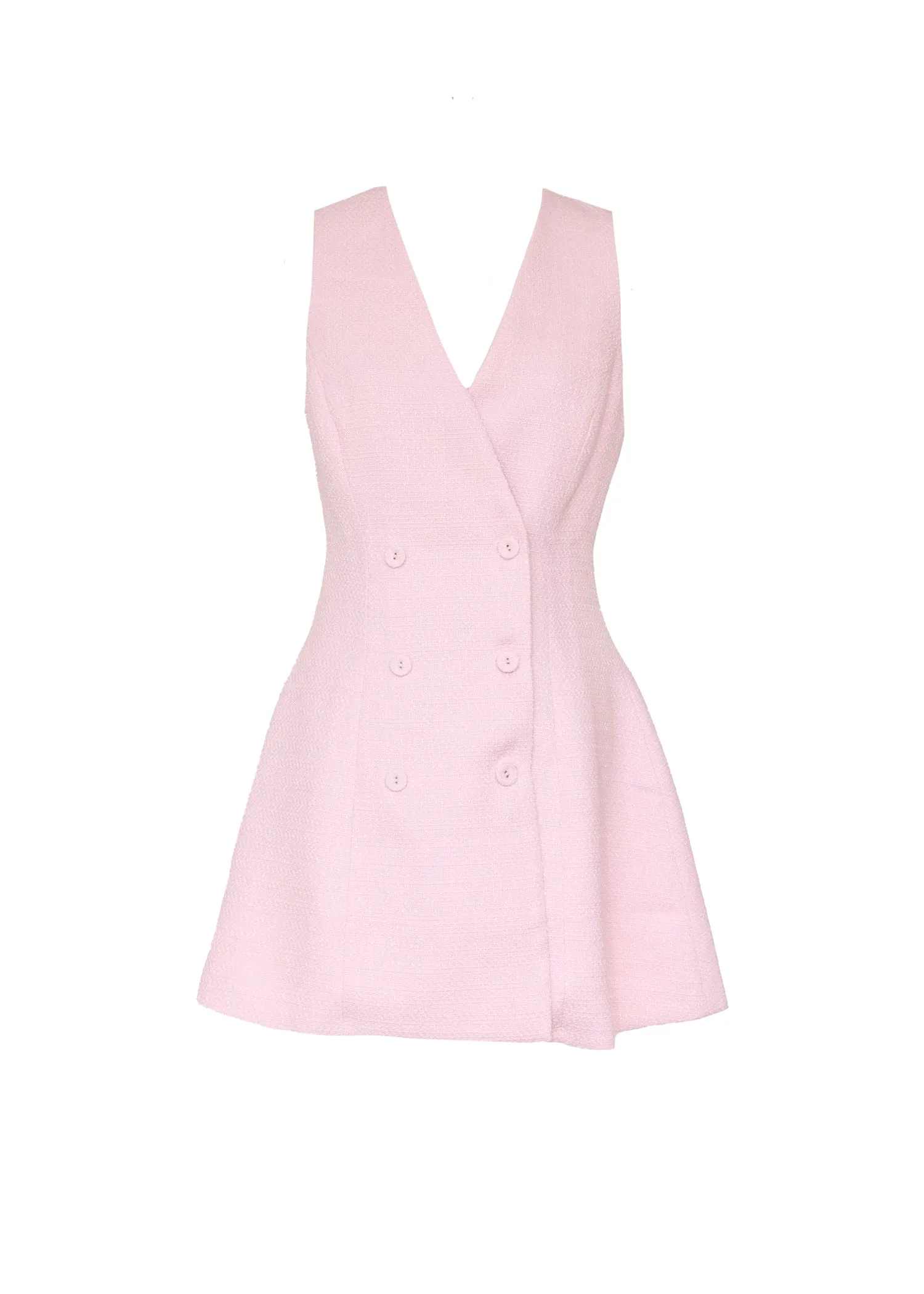 Weave Dress - Blush