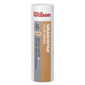 Wilson Smashstar Nylon Badminton Shuttlecocks - Tube of 6