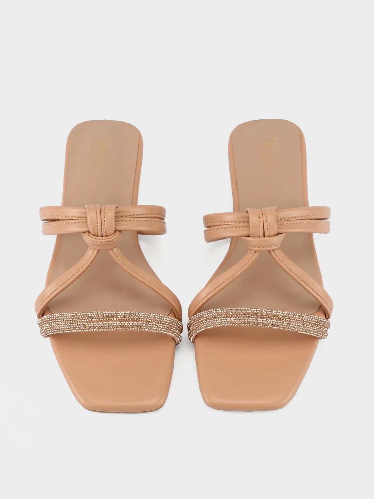 Women "GARLOW" Comfy Diamante Slippers