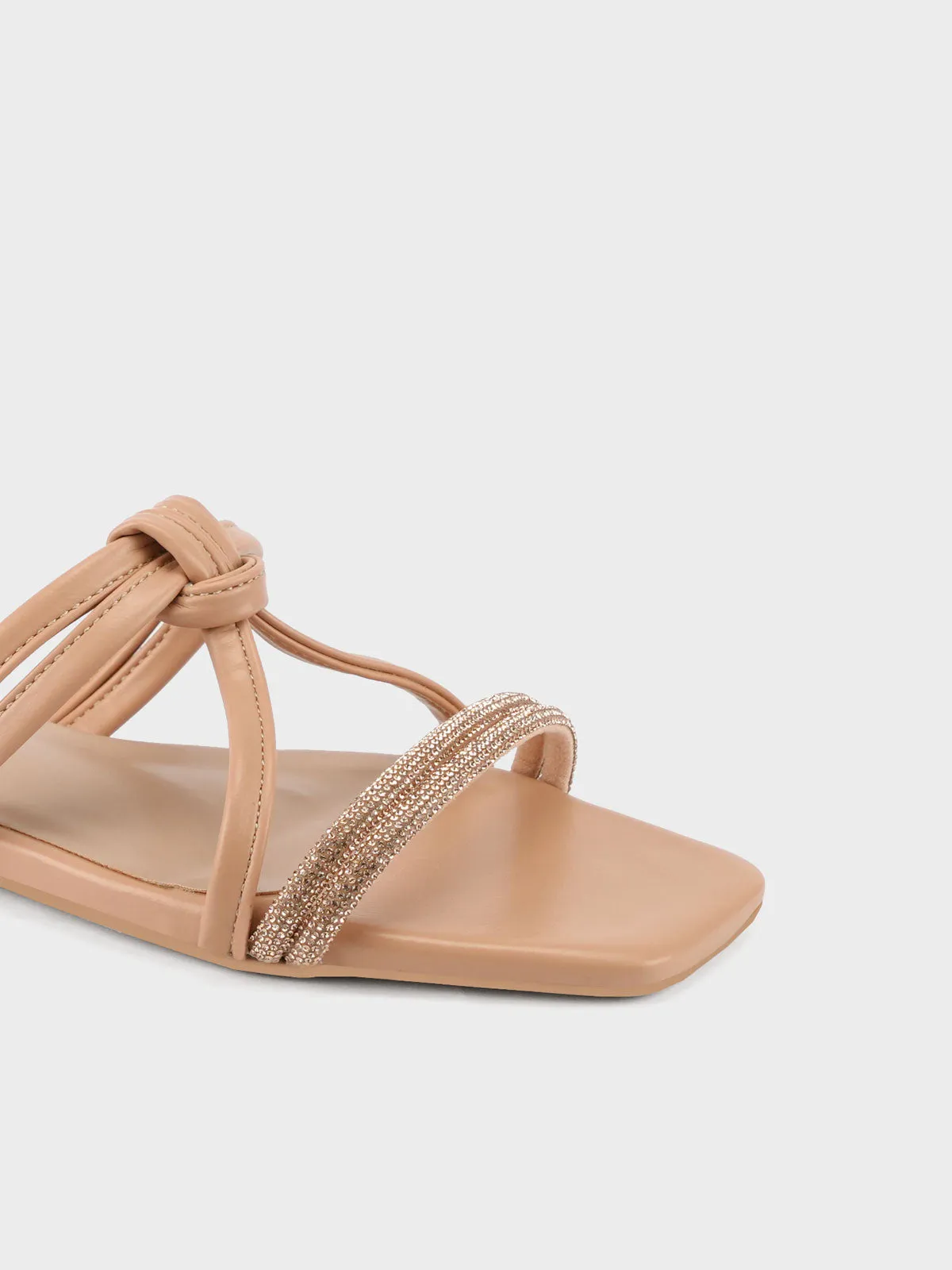 Women "GARLOW" Comfy Diamante Slippers