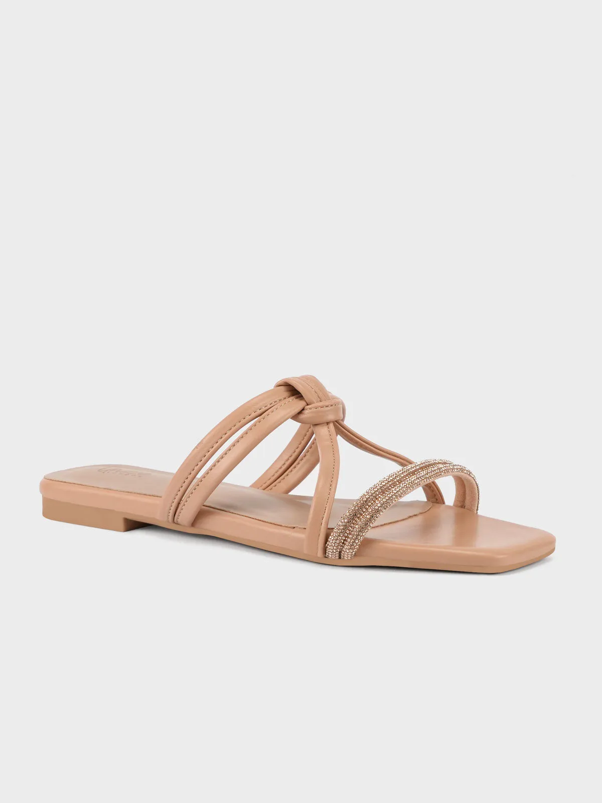 Women "GARLOW" Comfy Diamante Slippers