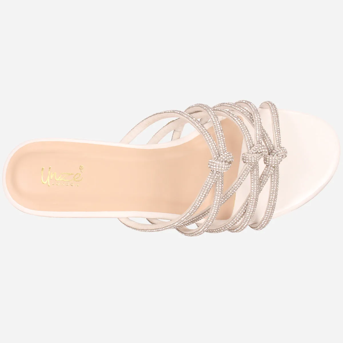 Women "JULIZ" Summer Decorated Flat Slippers