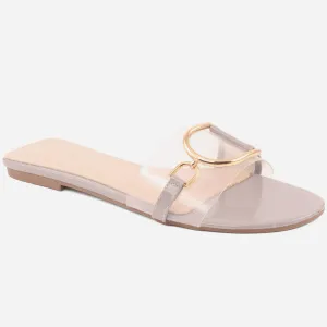 Women "SOFIA" Transparent Upper Slippers