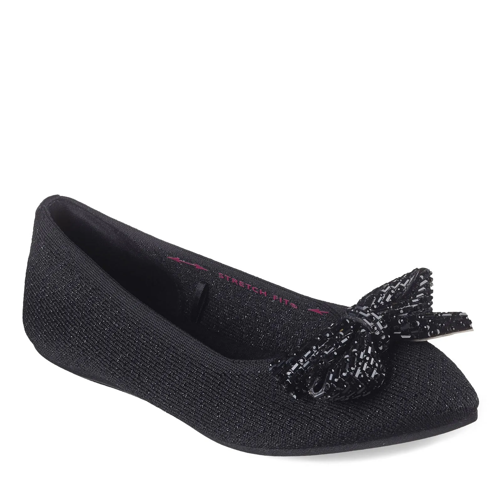 Women's Skechers, Cleo Point - Shimmery Shine Flat
