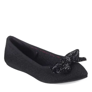 Women's Skechers, Cleo Point - Shimmery Shine Flat